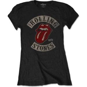 The Rolling Stones - Tour 1978 Womens Large T-Shirt - Black