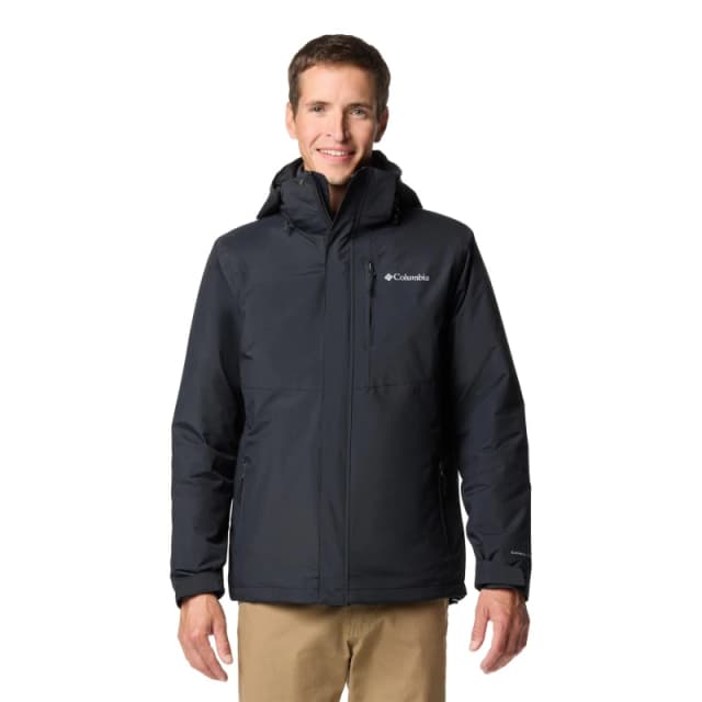 Columbia Mens Element Blocker Waterproof 3-in-1 Jacket Black male Small