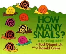 how many snails a counting book counting books