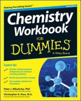 Chemistry Workbook for Dummies by Peter J. Mikulecky Paperback