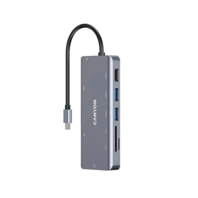 Canyon Hub Ds-11 9In1 Usb-C Space Grey