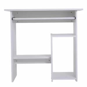 Oulston Compact Computer Desk, white