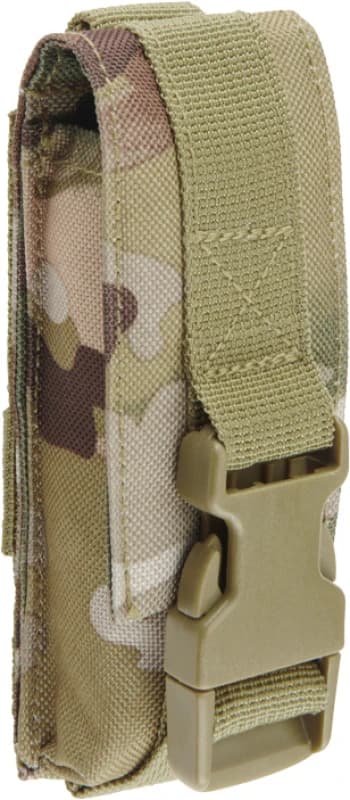 Brandit Molle Multi Pouch Bag, brown-beige, Size L for Men