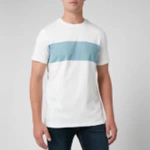 Ted Baker Mens Squishh Chest Stripe T-Shirt - Blue - XL/5