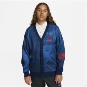Nike England Mens Nike Dri-FIT Player Cardigan - Blue