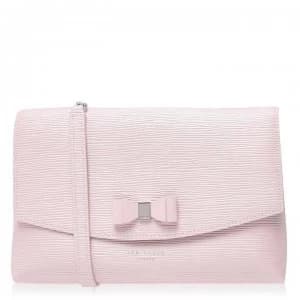 Ted Baker Divina Bow Leather - dusky pink