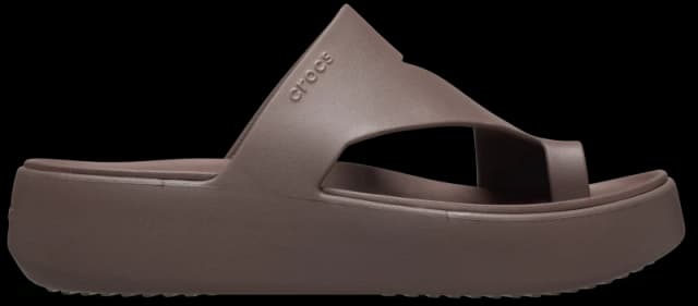 Crocs Women Getaway Platform Toe Loop Sandals Truffle 4