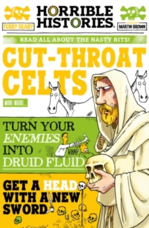 Terry Deary Cut-throat Celts Book Multi unisex