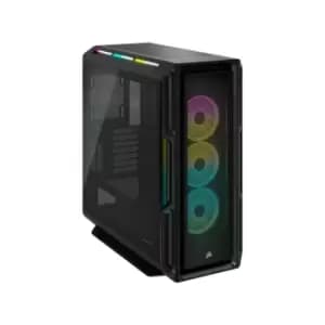Corsair iCUE 5000T RGB Mid Tower E-ATX Gaming Case With Window - Black