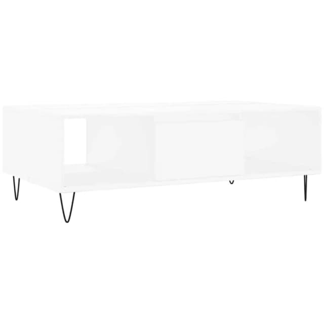 Vidaxl Coffee Table White 104X60X35cm Engineered Wood, White 827084