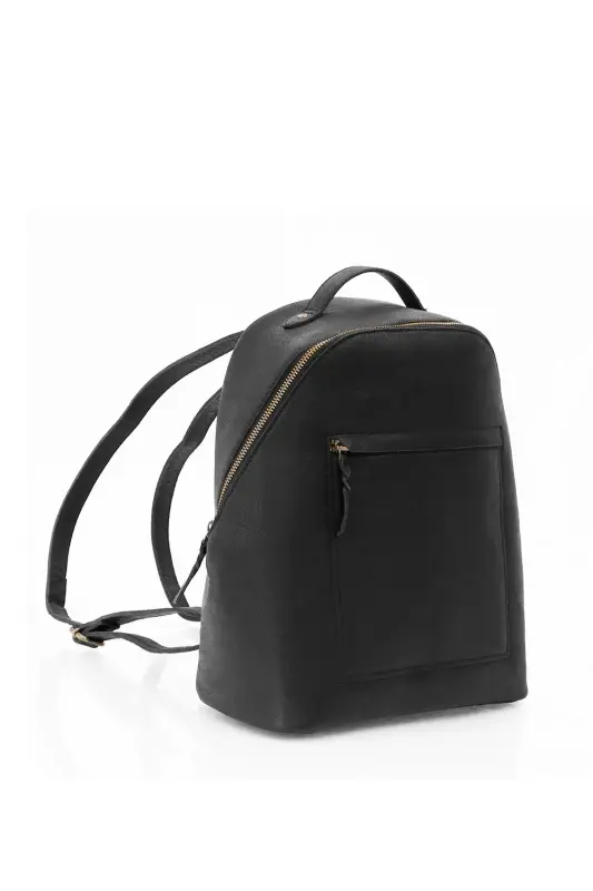 PRIMEHIDE 'Rica' Leather Ladies Backpack Black female
