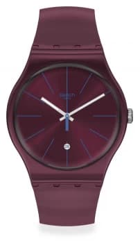 Swatch Original Gent Burgundazing SUOR402 Watch