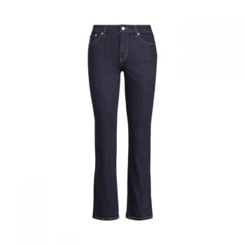 Lauren by Ralph Lauren Midrise 5 Pocket Jeans - D.Rinse Wash