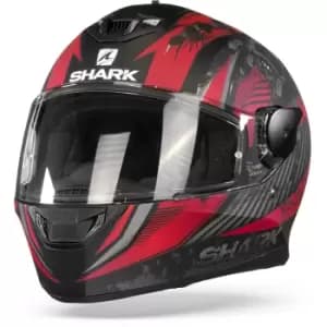 Shark D-Skwal 2 Atraxx Mat Black Red Anthracite KRA L