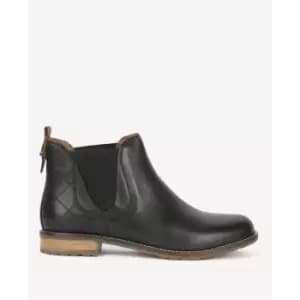 Barbour Camelia Diamond-Quilted Chelsea Boots - Black