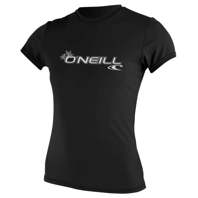 O'Neill Womens T-Shirt O'Neill Basic Skins Sun Noir Female L