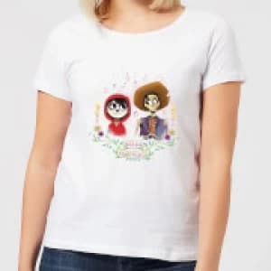 Coco Miguel And Hector Womens T-Shirt - White