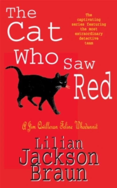 The Cat Who Saw Red. Paperback. By Lilian Jackson Braun Books