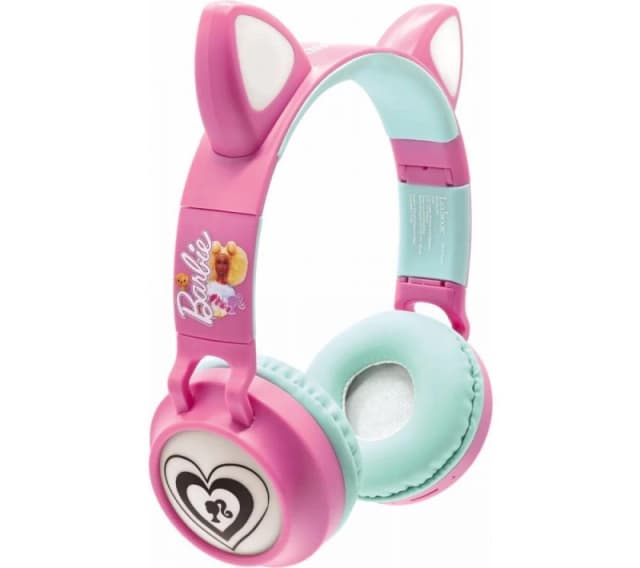 Lexibook Barbie Bluetooth Headphones with LED Lights - Multi Multi One Size