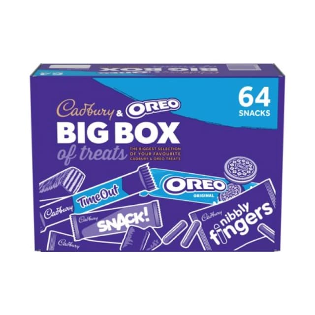 Cadbury and Oreo Big Box of Treats (64 Pack) 4313154