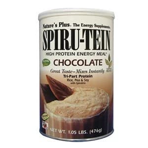 Natures Plus Chocolate Spiru Tein Shake 476g