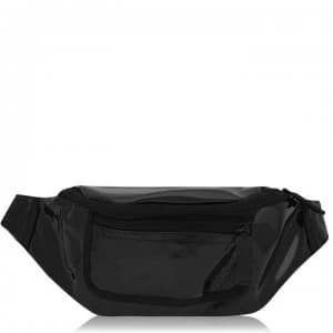 Slydes Crystal Bum Bag - Black