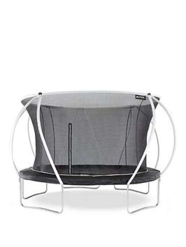 Plum 12ft Latitude Springsafe Trampoline & Enclosure., Multi 111701A82