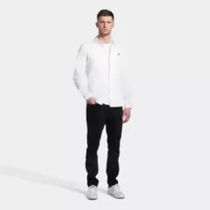 Mens White Poplin Shirt - XXL