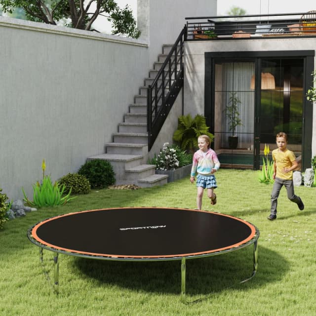 SPORTNOW Trampoline Replacement Mat for 8ft Trampoline Frame in Orange Size: Standard Orange Unisex Standard