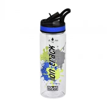 Yellow & Blue Water Tracker Bottle - 600ml