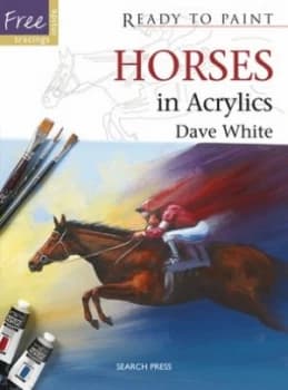 Horses in acrylics by Dave White