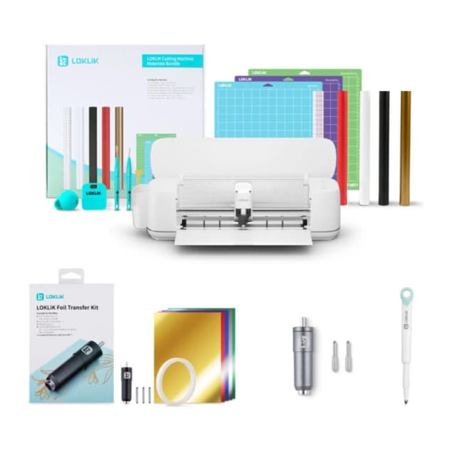 LOKLIK iCraft Digital Cutting Machine - Daisy White 6976230000728