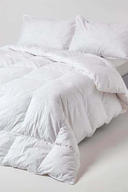 Homescapes Duck Feather And Down 15 Tog Double Size Winter Duvet