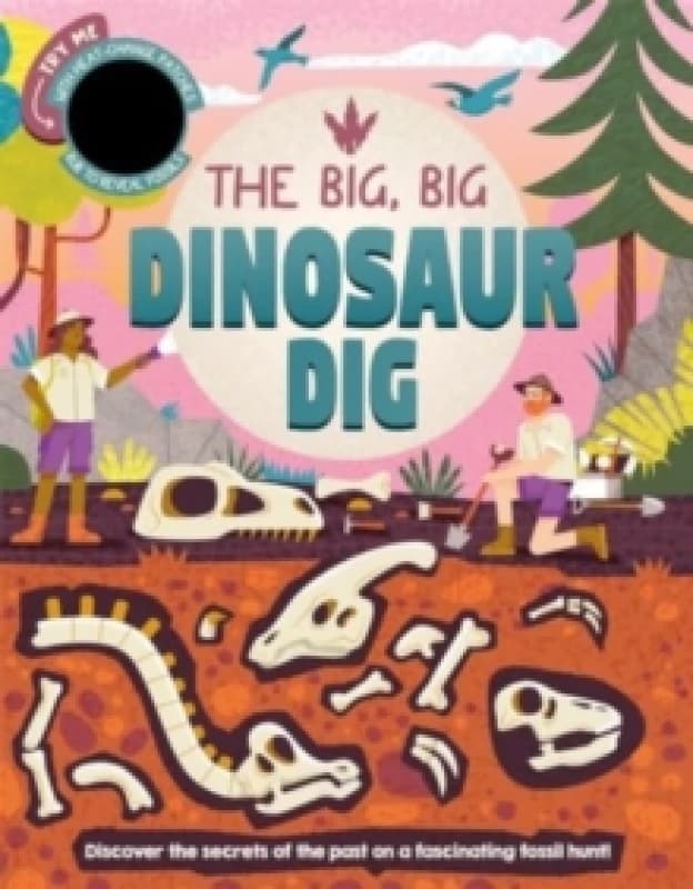 The Big, Big Dinosaur Dig Board book