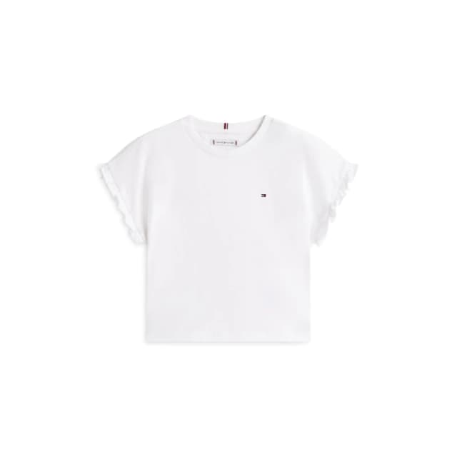 Tommy Hilfiger Kids Essential Crop Top White YBR female 8Y