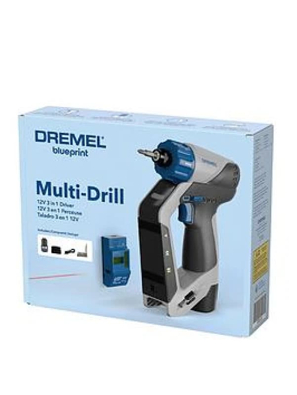 Dremel Blueprint 12V 3-in-1 Multi-Drill Tool Kit, Grey F013DD12JB