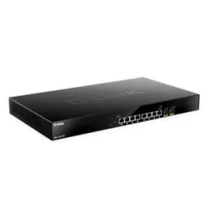 D-Link DMS-1100-10TP network switch Managed L2 2.5G Ethernet (100/1000/2500) Power over Ethernet (PoE) 1U Black