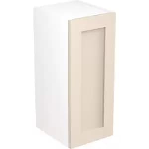 Kitchen Kit Flatpack Shaker Kitchen Cabinet Wall Unit Ultra Matt 300mm in Cashmere MFC