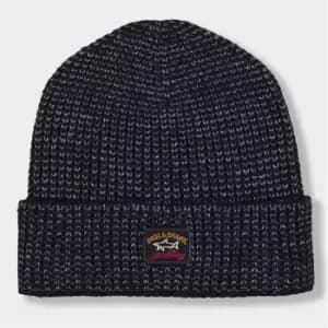 Paul And Shark Alpaca Knit Beanie - Blue