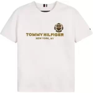 Tommy Hilfiger Th Ny Crest Tee S/S - White