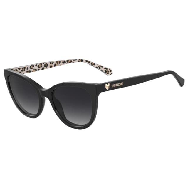 Moschino MoscSun Cat Eye SunG Pattern Black female One Size