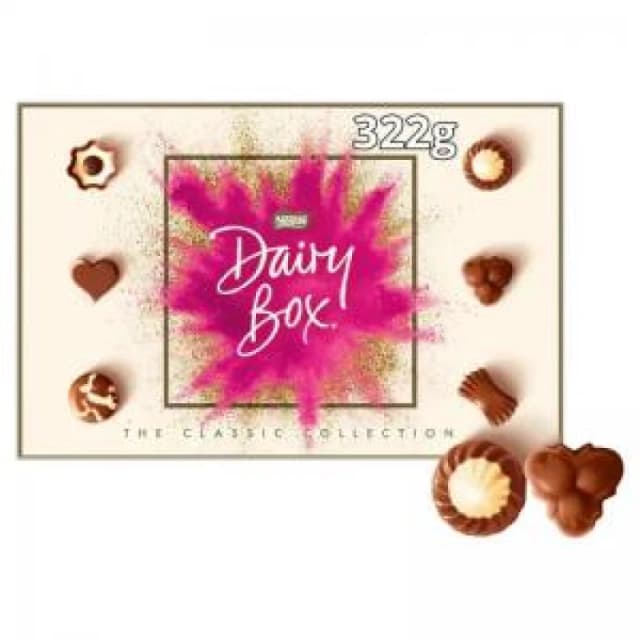 Dairy Box Chocolates Bonbon Carton Pack 322g - 12576253 EXR56517NE