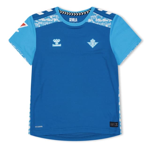 Hummel Real Betis Third Shirt 2024 2025 Juniors Blue male 13 (XL)