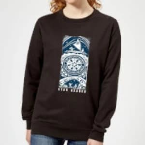 Moana Star Reader Womens Sweatshirt - Black