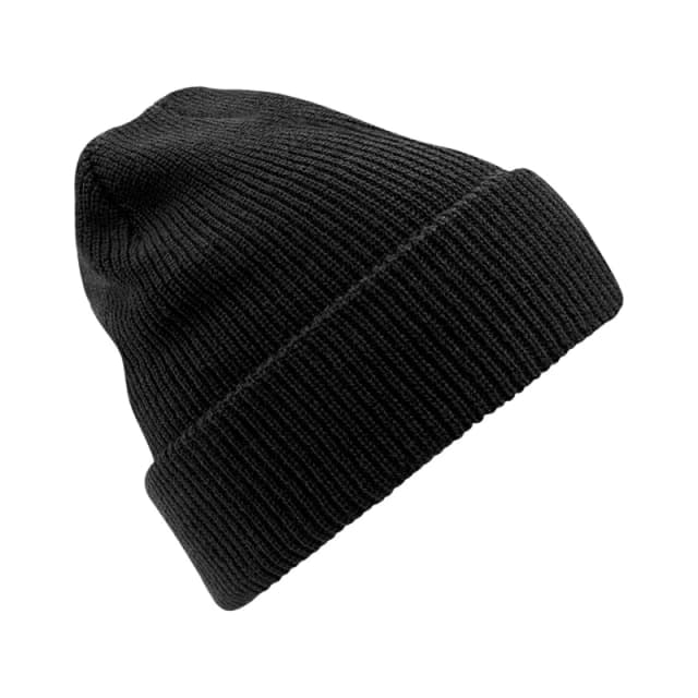 Beechfield Beechfield Men Heritage Beanie in Black One Size Male 5063470041527