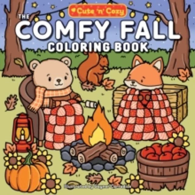 The Comfy Fall Coloring Book Paperback / softback