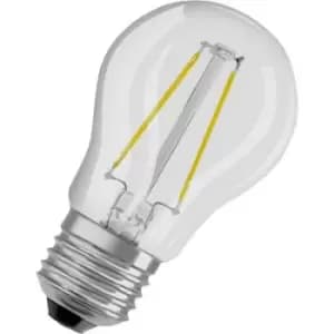 OSRAM 4058075435162 LED (monochrome) EEC E (A - G) E-27 Pear shape 4 W = 40 W Warm white (Ø x L) 45mm x 77mm