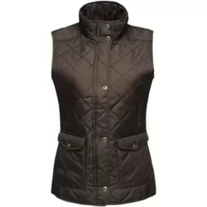 Professional TARAH Quilted Bodywarmer womens in Black - Sizes UK 10,UK 12,UK 14,UK 8