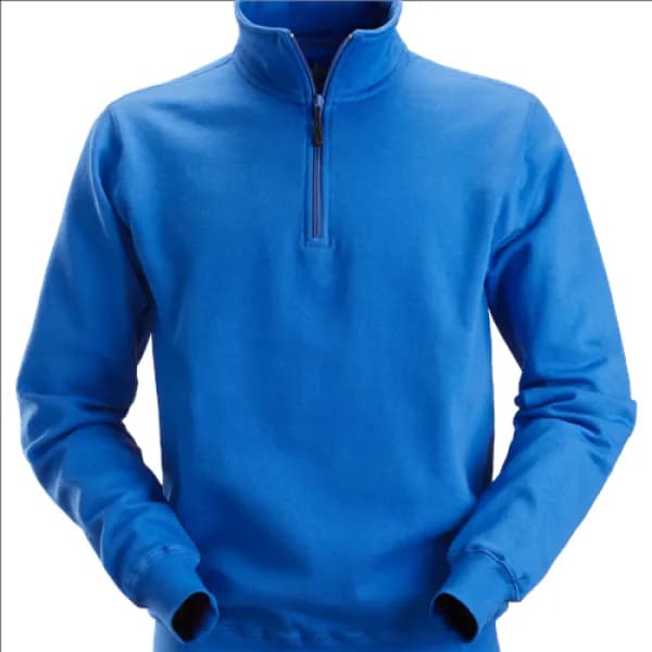 Snickers 1/2 Zip Sweatshirt - True Blue - L