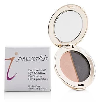 Jane IredalePurePressed Duo Eye Shadow - Hush/Smokey Grey 2.8g/0.1oz